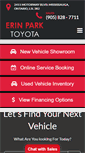 Mobile Screenshot of erinparktoyota.com